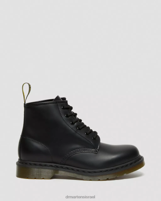 101 מגפונים מעור חלק Dr. Martens שחור חלק הַנעָלָה N8BB8152