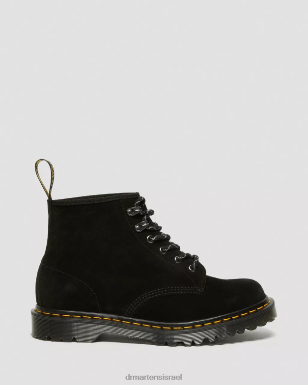 101 תוצרת אנגליה מגפונים בן זמש Dr. Martens שחור רפלו זמש עגל mb הַנעָלָה N8BB8176