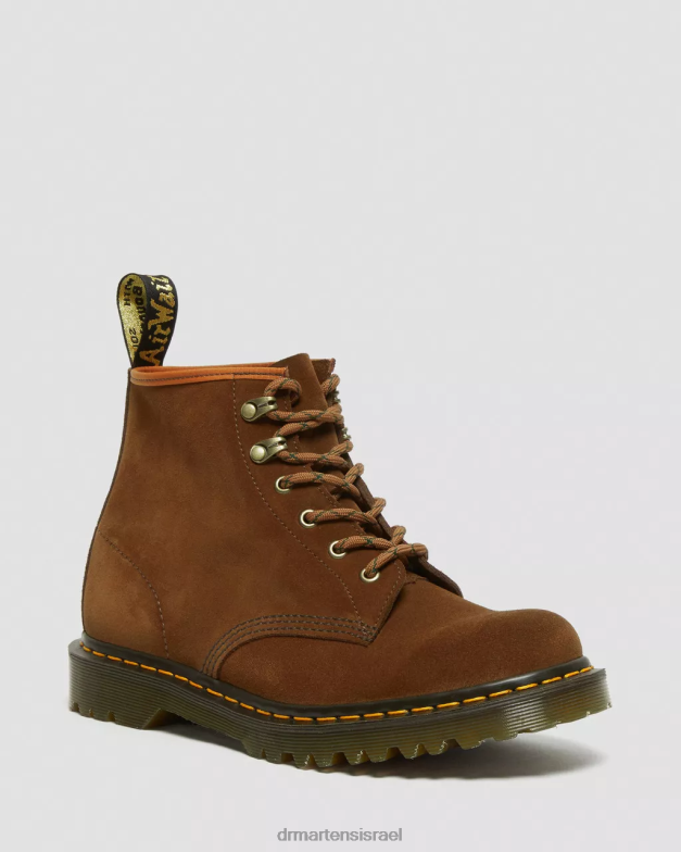101 תוצרת אנגליה מגפונים בן זמש Dr. Martens tan repello עגל זמש mb הַנעָלָה N8BB8167