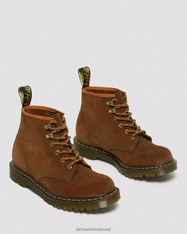 101 תוצרת אנגליה מגפונים בן זמש Dr. Martens tan repello עגל זמש mb הַנעָלָה N8BB8167