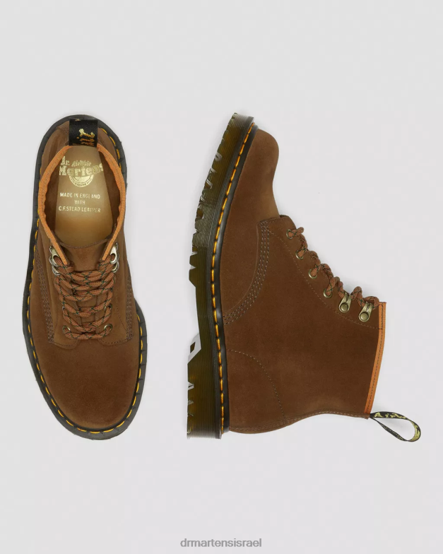 101 תוצרת אנגליה מגפונים בן זמש Dr. Martens tan repello עגל זמש mb הַנעָלָה N8BB8167