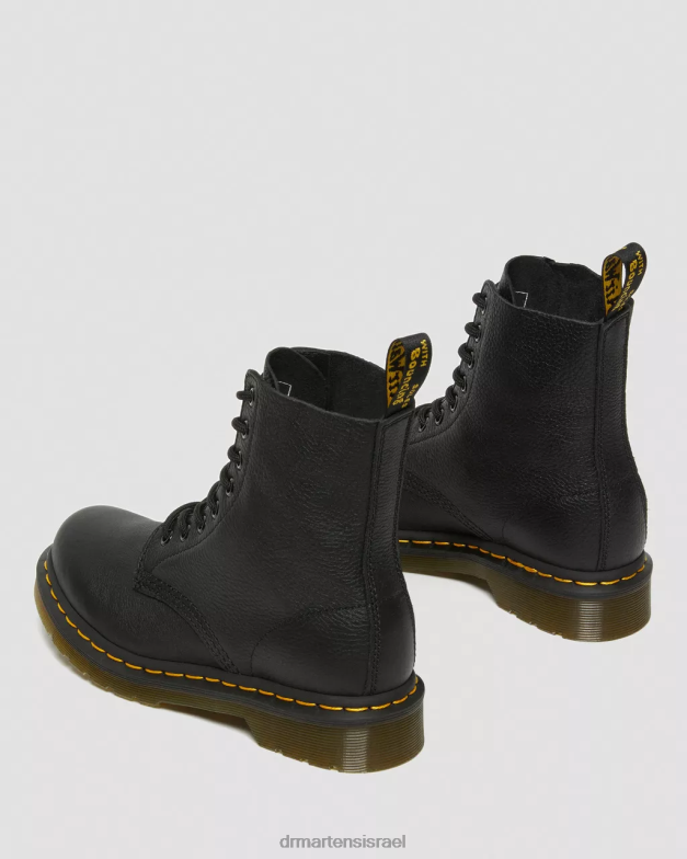מגפי עור 1460 פסקל וירג'יניה Dr. Martens וירג'יניה שחורה הַנעָלָה N8BB810