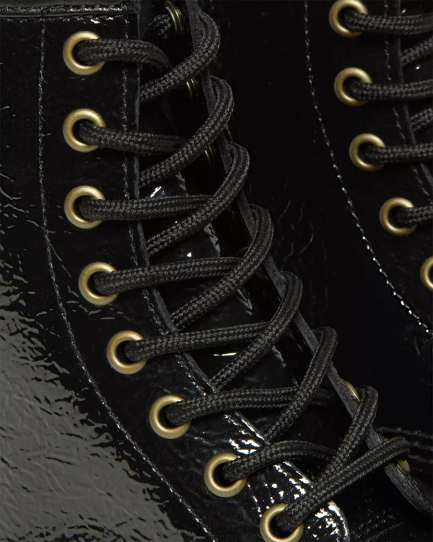 מגפי עור פטנט 1460 במצוקה Dr. Martens פטנט במצוקה שחור הַנעָלָה N8BB8139