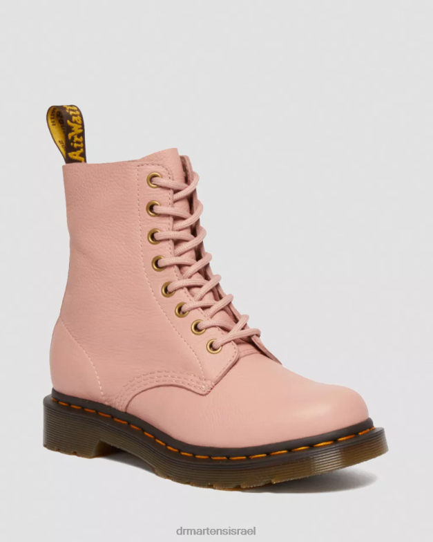 מגפי עור 1460 פסקל וירג'יניה Dr. Martens אפרסק בז' וירג'יניה הַנעָלָה N8BB8168