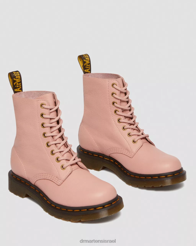 מגפי עור 1460 פסקל וירג'יניה Dr. Martens אפרסק בז' וירג'יניה הַנעָלָה N8BB8168
