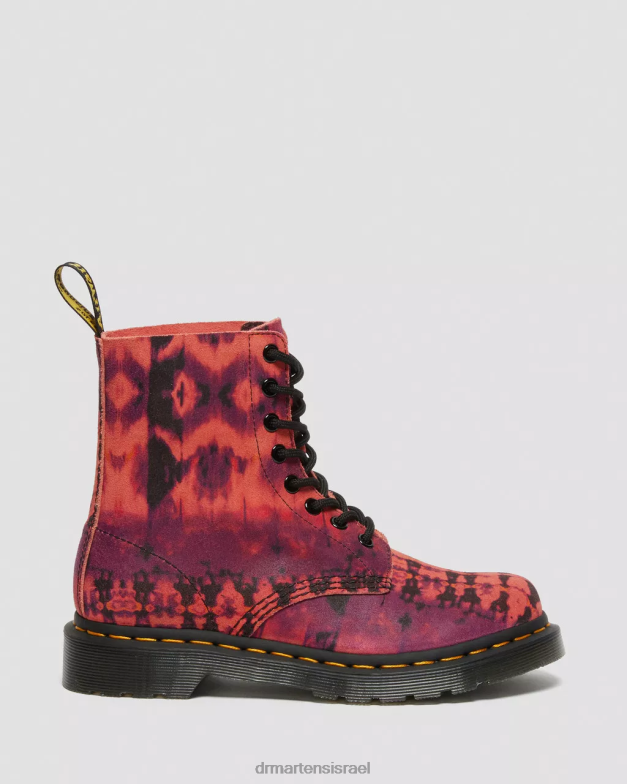 מגפי שרוכים מעור 1460 פסקל Dr. Martens סָגוֹל הַנעָלָה N8BB8189