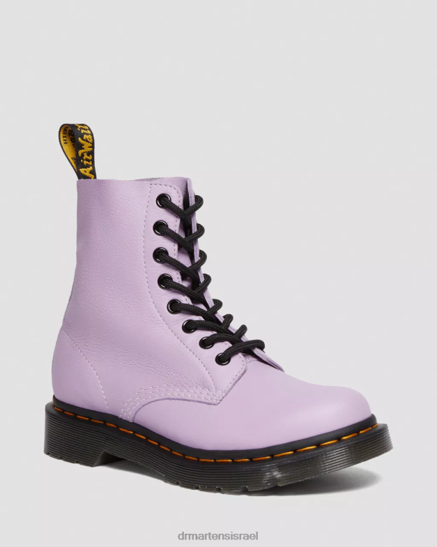 מגפי שרוכים שחורים 1460 פסקל Dr. Martens לילך וירג'יניה הַנעָלָה N8BB8192