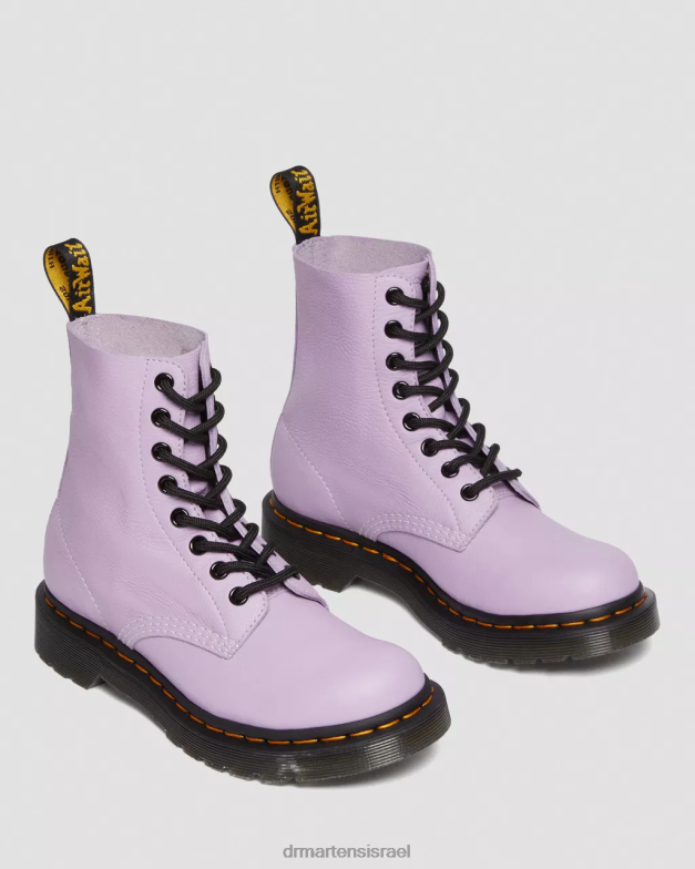 מגפי שרוכים שחורים 1460 פסקל Dr. Martens לילך וירג'יניה הַנעָלָה N8BB8192