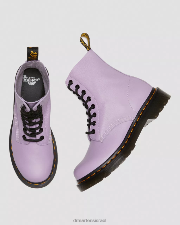 מגפי שרוכים שחורים 1460 פסקל Dr. Martens לילך וירג'יניה הַנעָלָה N8BB8192