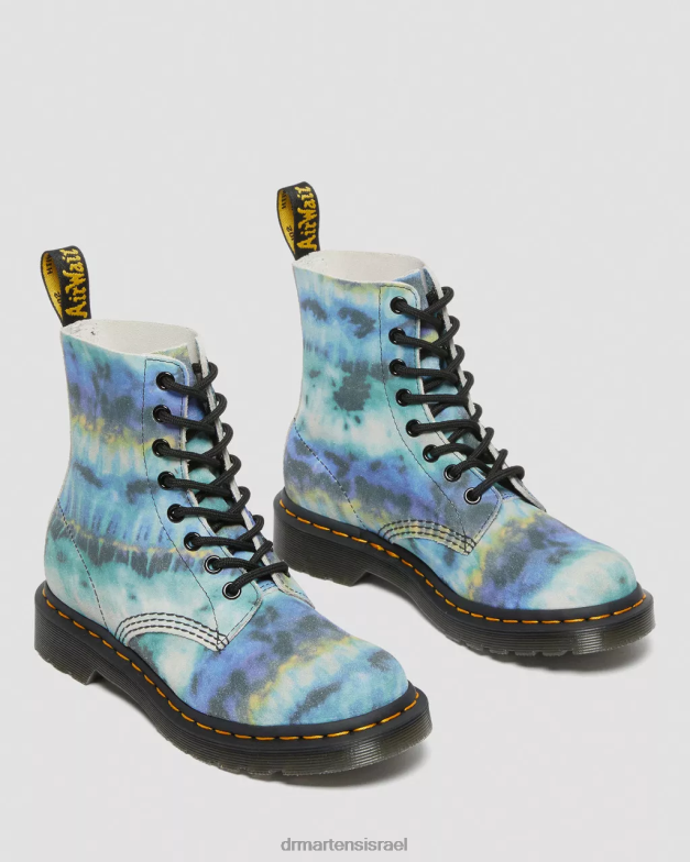 מגפי שרוכים מעור 1460 פסקל Dr. Martens כְּחוֹל הַנעָלָה N8BB8195