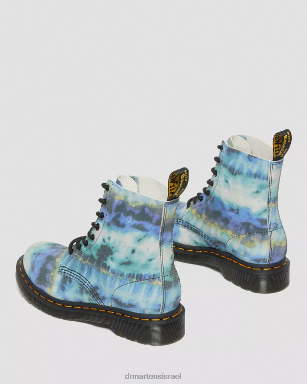 מגפי שרוכים מעור 1460 פסקל Dr. Martens כְּחוֹל הַנעָלָה N8BB8195