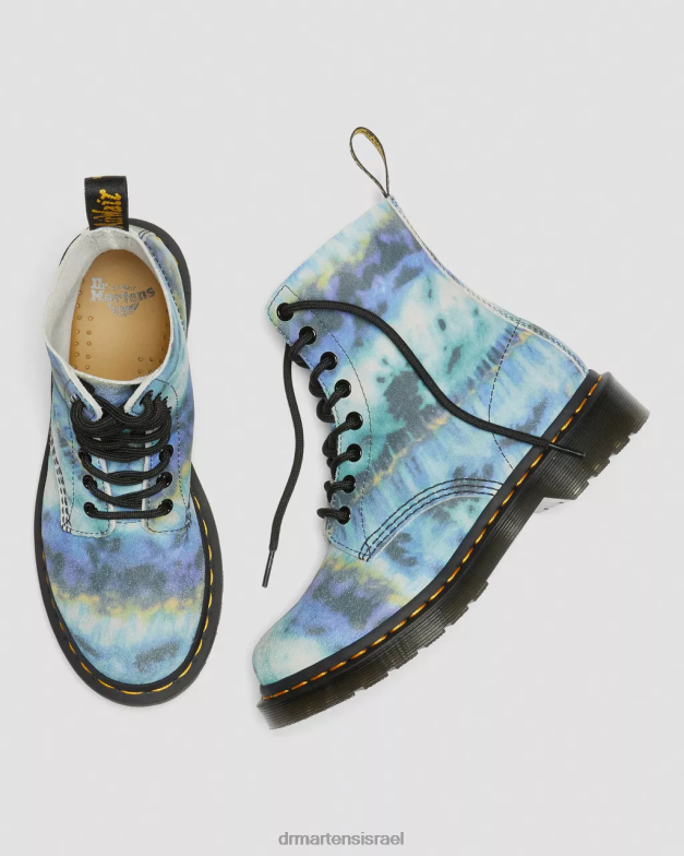 מגפי שרוכים מעור 1460 פסקל Dr. Martens כְּחוֹל הַנעָלָה N8BB8195