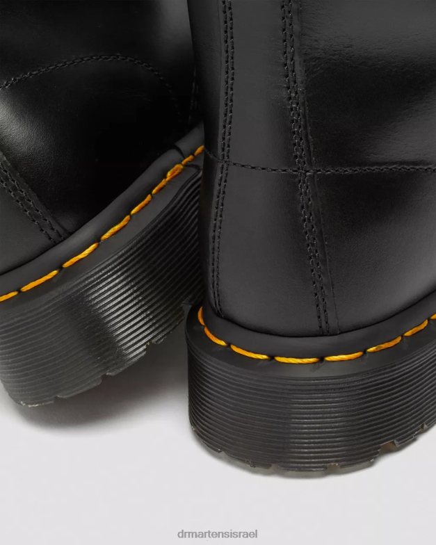 מגפי שרוכים בשורה של פרווה מלאכותית סרינה 1460 Dr. Martens אטלס אפור כהה הַנעָלָה N8BB8202