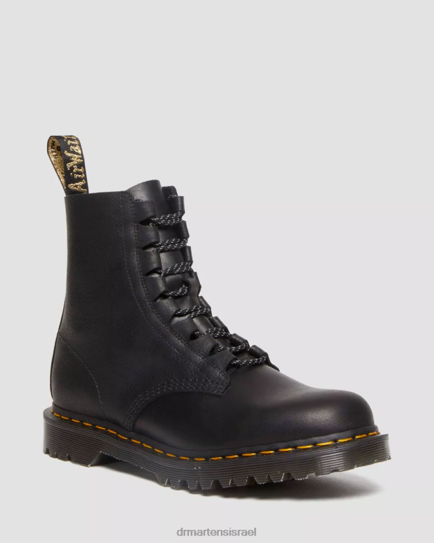 1460 פסקל תוצרת אנגליה מגפי ג'ילי Dr. Martens סירה שחורה ואטאקמה הַנעָלָה N8BB8384
