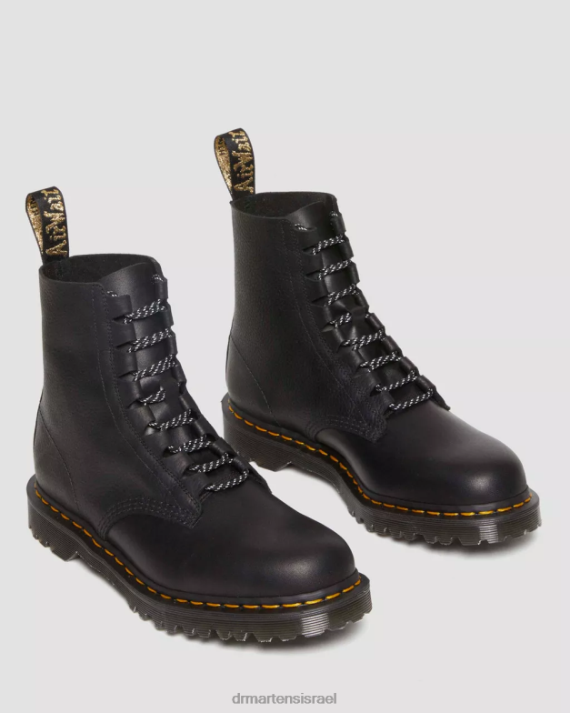 1460 פסקל תוצרת אנגליה מגפי ג'ילי Dr. Martens סירה שחורה ואטאקמה הַנעָלָה N8BB8384