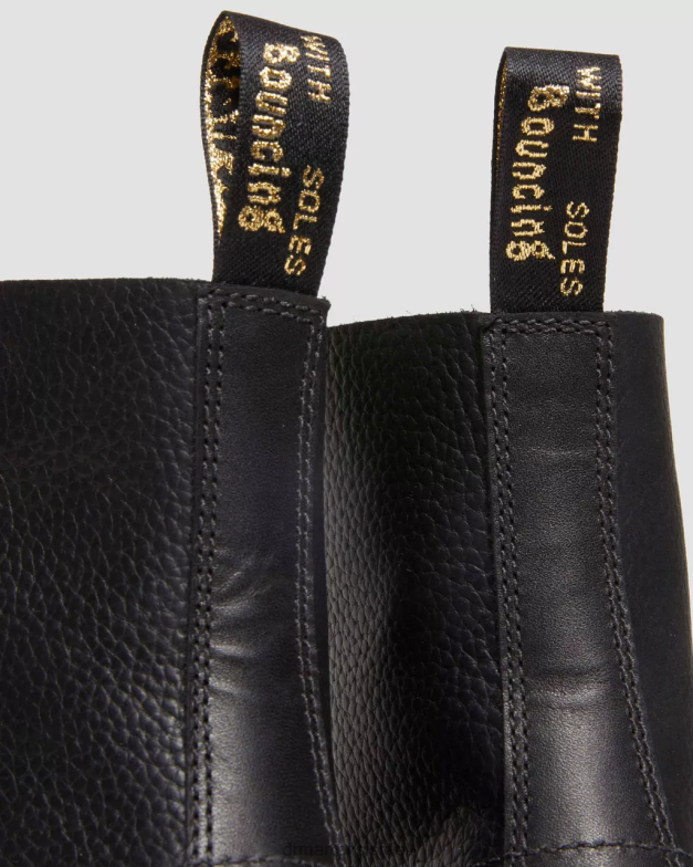 1460 פסקל תוצרת אנגליה מגפי ג'ילי Dr. Martens סירה שחורה ואטאקמה הַנעָלָה N8BB8384