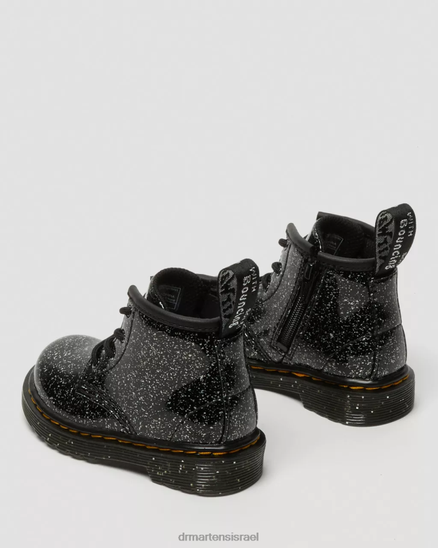 מגפונים נצנצים לתינוקות 1460 Dr. Martens נצנצים קוסמיים שחורים הַנעָלָה N8BB8396