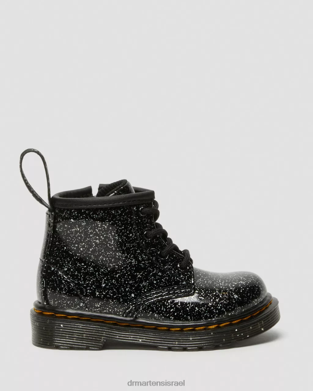 מגפונים נצנצים לתינוקות 1460 Dr. Martens נצנצים קוסמיים שחורים הַנעָלָה N8BB8396