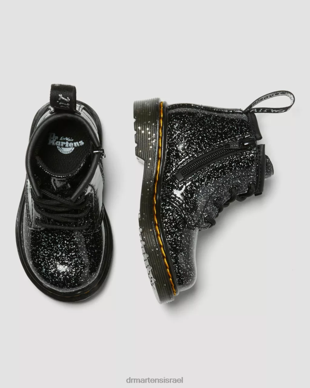 מגפונים נצנצים לתינוקות 1460 Dr. Martens נצנצים קוסמיים שחורים הַנעָלָה N8BB8396