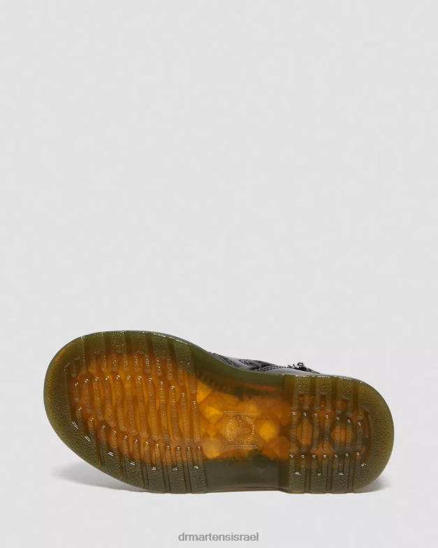 מגפי שרוכים לפעוט טבעוני 1460 Dr. Martens שָׁחוֹר הַנעָלָה N8BB8406