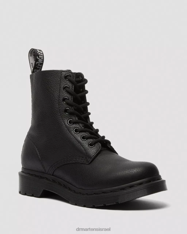 מגפי שרוכים מונו 1460 פסקל Dr. Martens וירג'יניה שחורה הַנעָלָה N8BB854
