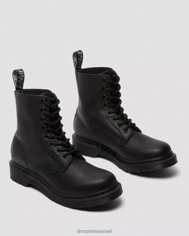 מגפי שרוכים מונו 1460 פסקל Dr. Martens וירג'יניה שחורה הַנעָלָה N8BB854