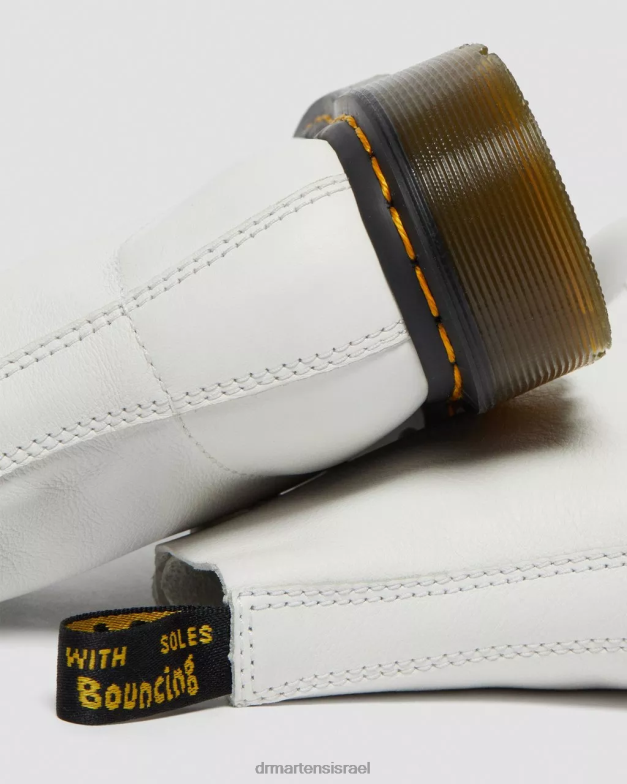 מגפי עור 1460 פסקל וירג'יניה Dr. Martens וירג'יניה לבנה הַנעָלָה N8BB868
