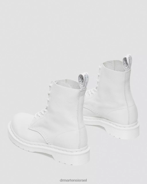 מגפי שרוכים מונו 1460 פסקל Dr. Martens וירג'יניה לבנה הַנעָלָה N8BB889