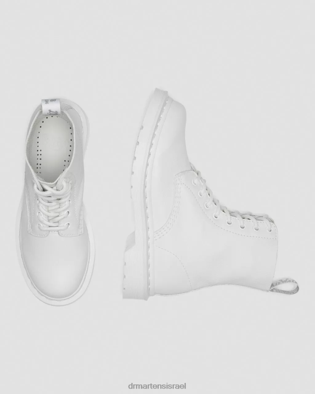 מגפי שרוכים מונו 1460 פסקל Dr. Martens וירג'יניה לבנה הַנעָלָה N8BB889