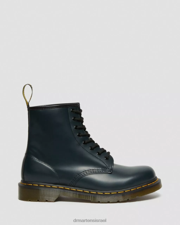מגפי שרוכים מעור חלק 1460 Dr. Martens חיל הים חלק הַנעָלָה N8BB896