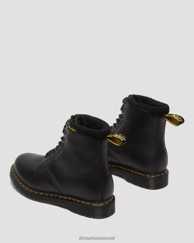 מגפי שרוכים מעור 1460 פסקל Dr. Martens חיל שחור wp הַנעָלָה N8BB867