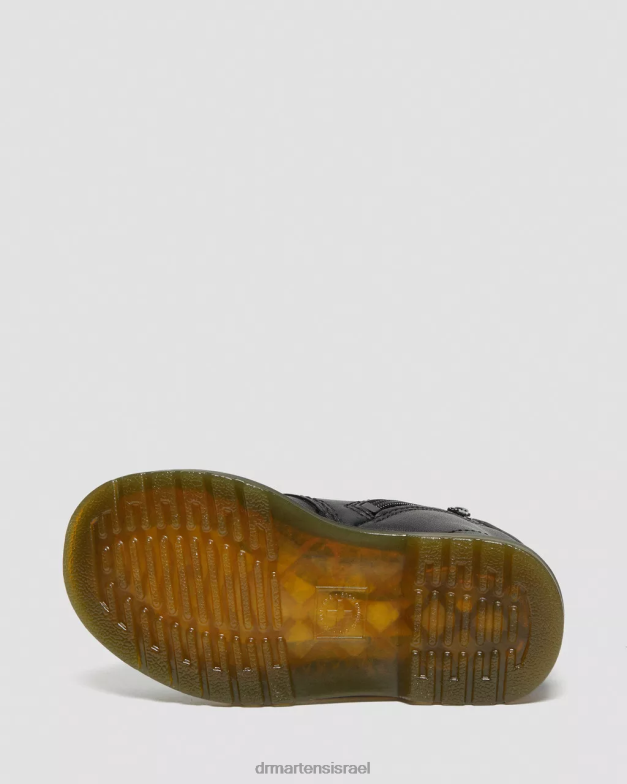 מגפי שרוכים מעור פעוט 1460 softy t Dr. Martens שחור softy t הַנעָלָה N8BB8401