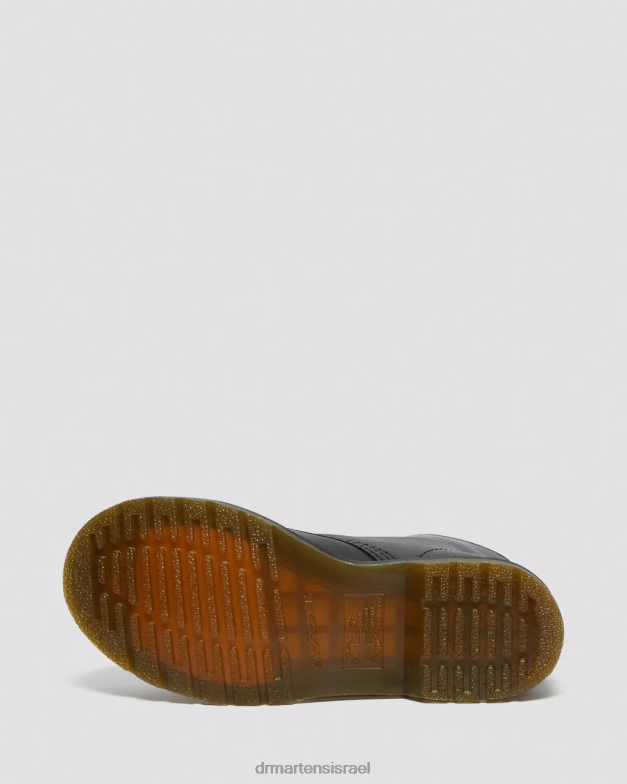 מגפי שרוכים מעור פרחוני 1460 vonda Dr. Martens שחור softy t הַנעָלָה N8BB866