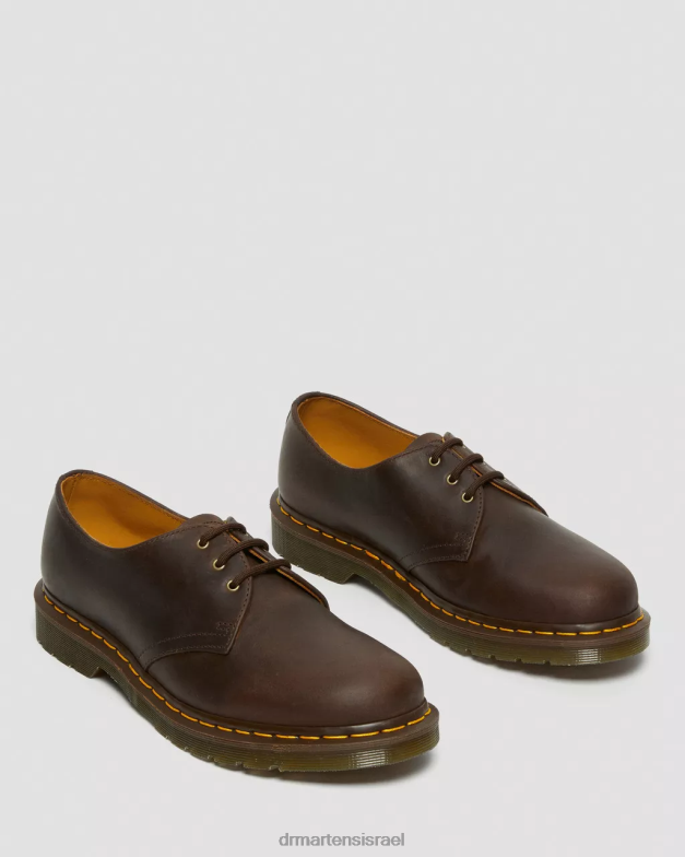 נעלי אוקספורד מעור סוס מטורף 1461 Dr. Martens סוס חום מטורף הַנעָלָה N8BB8284