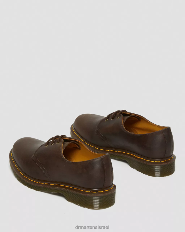 נעלי אוקספורד מעור סוס מטורף 1461 Dr. Martens סוס חום מטורף הַנעָלָה N8BB8284