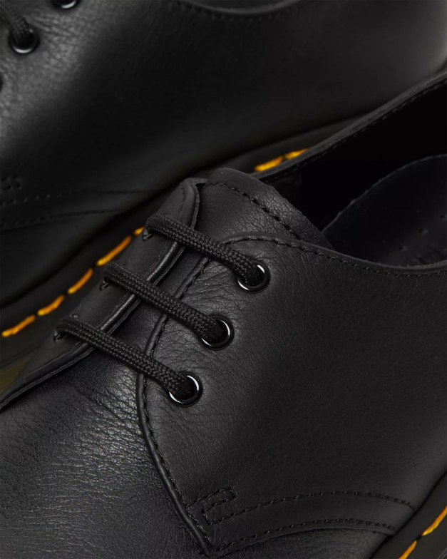 נעלי אוקספורד מעור וירג'יניה 1461 Dr. Martens וירג'יניה שחורה הַנעָלָה N8BB8286