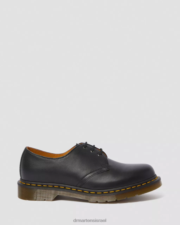 נעלי אוקספורד מעור נאפה 1461 Dr. Martens נאפה שחורה הַנעָלָה N8BB8288