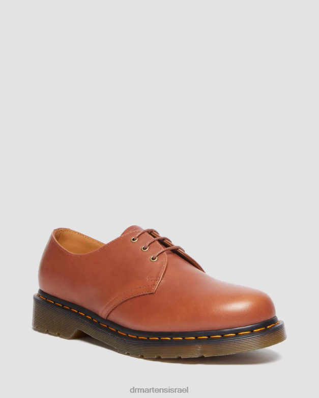 נעלי אוקספורד מעור קררה 1461 Dr. Martens קררה שיזוף אוכף הַנעָלָה N8BB8294