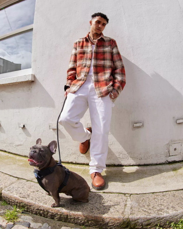 נעלי אוקספורד מעור קררה 1461 Dr. Martens קררה שיזוף אוכף הַנעָלָה N8BB8294