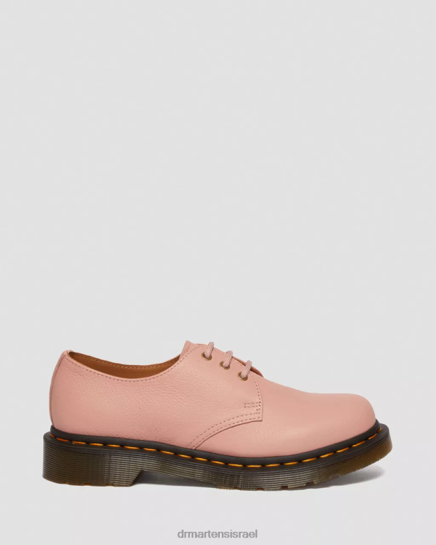 נעלי אוקספורד מעור וירג'יניה 1461 Dr. Martens אפרסק בז' וירג'יניה הַנעָלָה N8BB8310