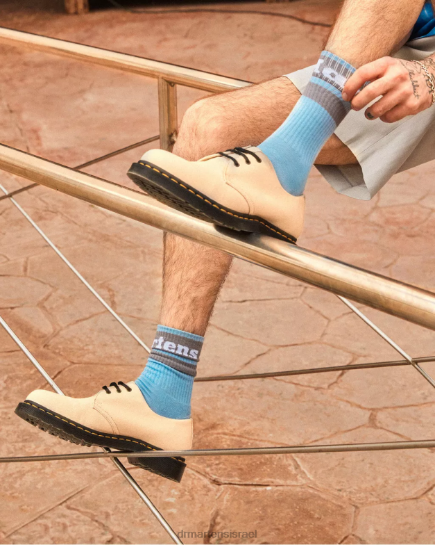 נעלי אוקספורד קנבס 1461 Dr. Martens חוֹל הַנעָלָה N8BB8317