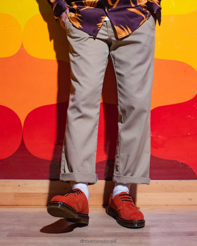 נעלי אוקספורד קורדרוי 1461 Dr. Martens קורדרוי דוכסית שזופה הַנעָלָה N8BB8318