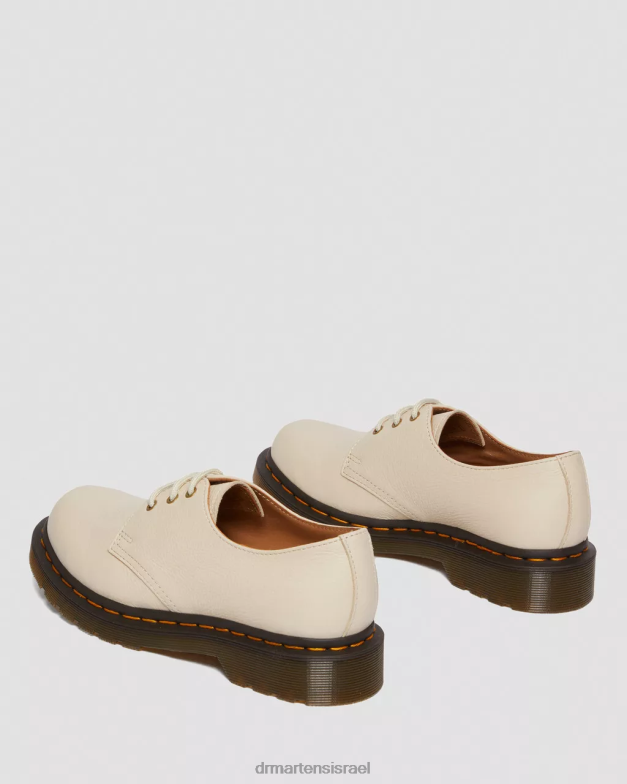 נעלי אוקספורד מעור וירג'יניה 1461 Dr. Martens קלף בז' וירג'יניה הַנעָלָה N8BB8322