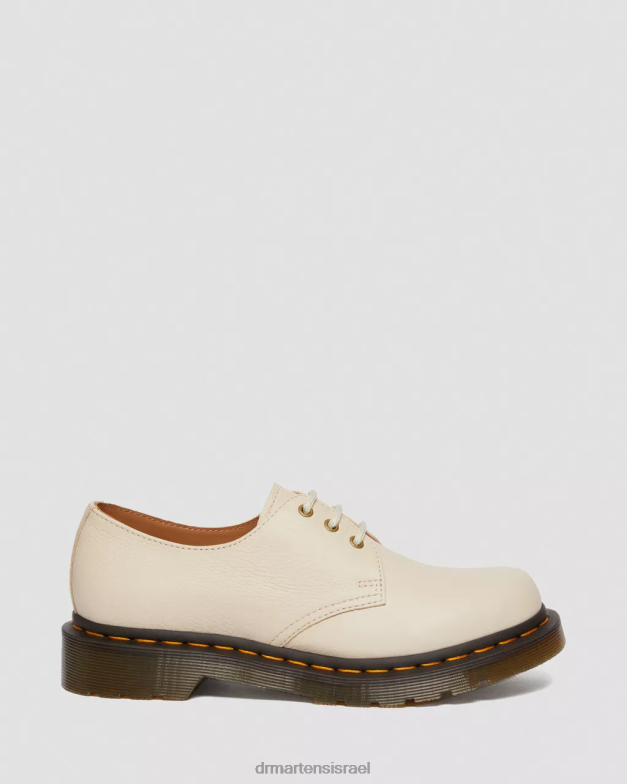 נעלי אוקספורד מעור וירג'יניה 1461 Dr. Martens קלף בז' וירג'יניה הַנעָלָה N8BB8322