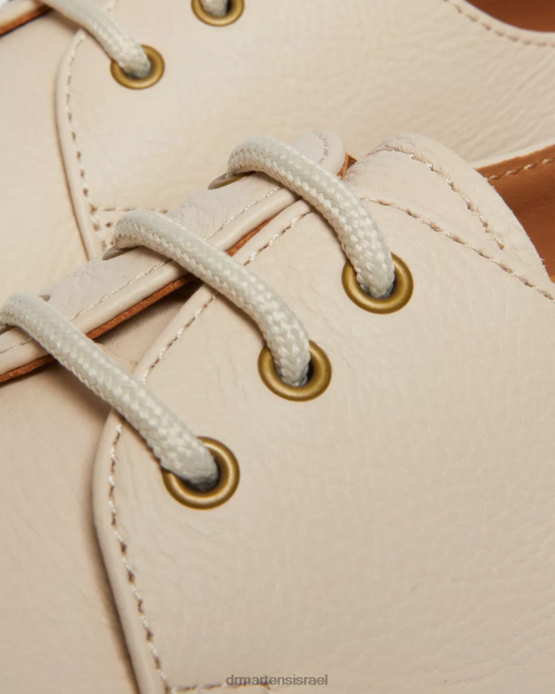 נעלי אוקספורד מעור וירג'יניה 1461 Dr. Martens קלף בז' וירג'יניה הַנעָלָה N8BB8322