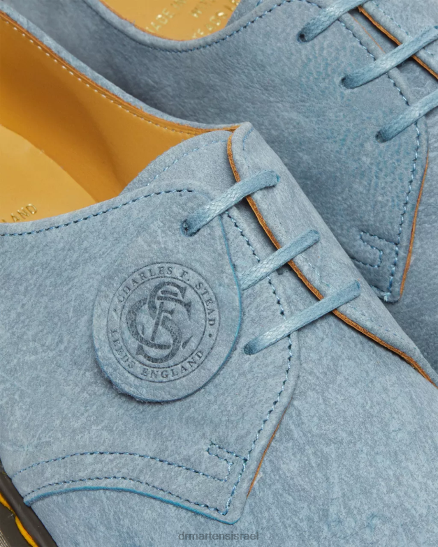 1461 תוצרת אנגליה נעלי אוקספורד מעור נובוק Dr. Martens כְּחוֹל הַנעָלָה N8BB8325