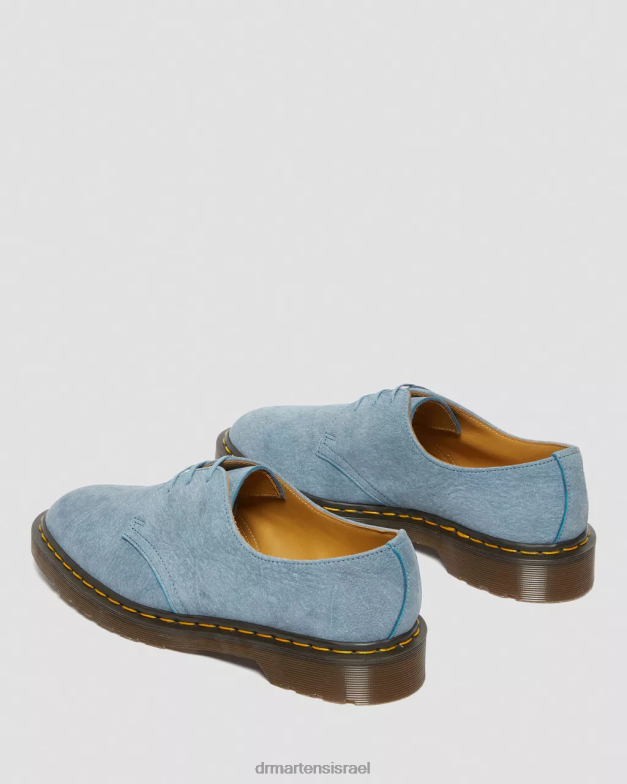 1461 תוצרת אנגליה נעלי אוקספורד מעור נובוק Dr. Martens כְּחוֹל הַנעָלָה N8BB8325