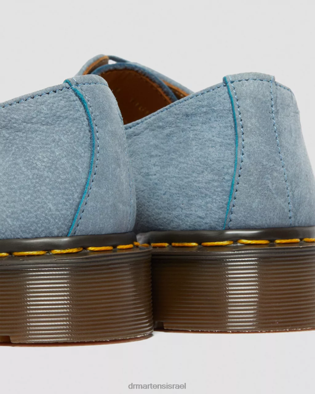 1461 תוצרת אנגליה נעלי אוקספורד מעור נובוק Dr. Martens כְּחוֹל הַנעָלָה N8BB8325