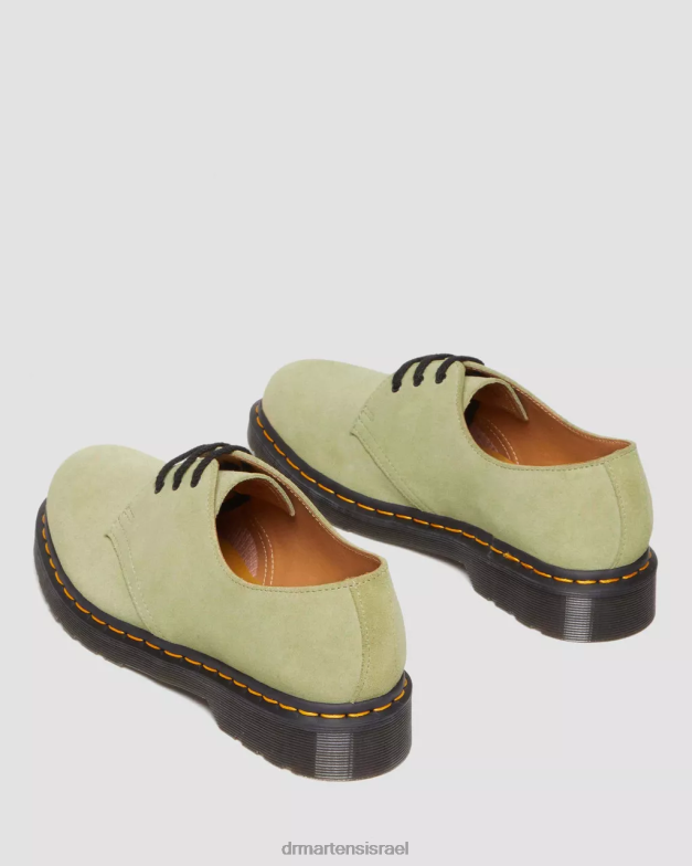 נעלי אוקספורד זמש 1461 Dr. Martens זית חיוור e.h. זמש הַנעָלָה N8BB8319