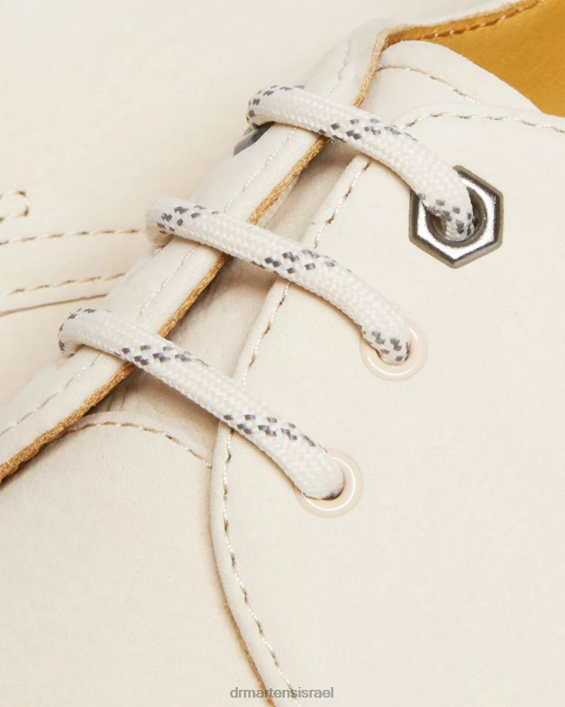 נעלי אוקספורד מעור נובוק מונו 1461 Dr. Martens קלף בז' טחון נובוק wp הַנעָלָה N8BB8304